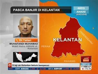 Tinjauan TPM dan perkembangan banjir di Kelantan