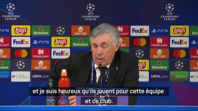 8es - Ancelotti encense Benzema et Modric
