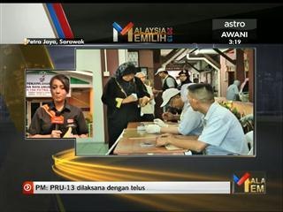 Perkembangan PRU13 di Petra Jaya, Sarawak