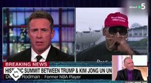 Zapping du 13/06 : La rencontre Donald Trump-Kim Jong-Un fait fondre en larmes Dennis Rodman