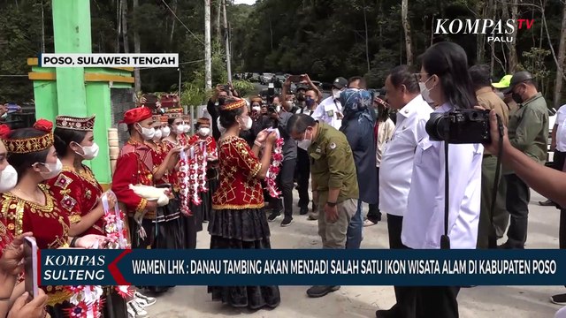 Wamen LHK : Danau Tambing Akan Menjadi Salah Satu Ikon Wisata Alam di Kabupaten Poso