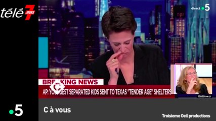 Zapping du 21/06 : Une journaliste américaine fond en larmes quand elle évoque les enfants migrants