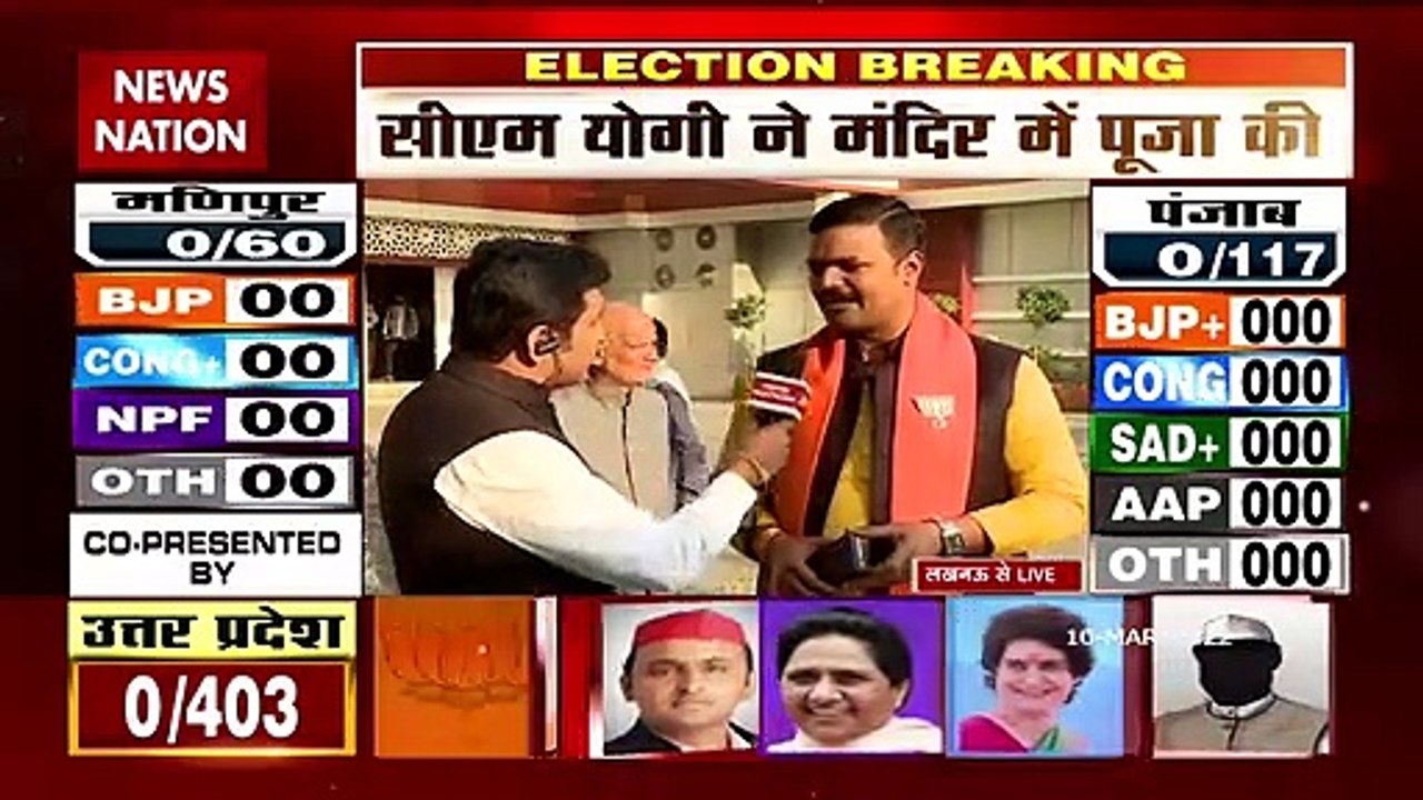 UP Election Result 2022 LIVE : गिनती से ठीक पहल...