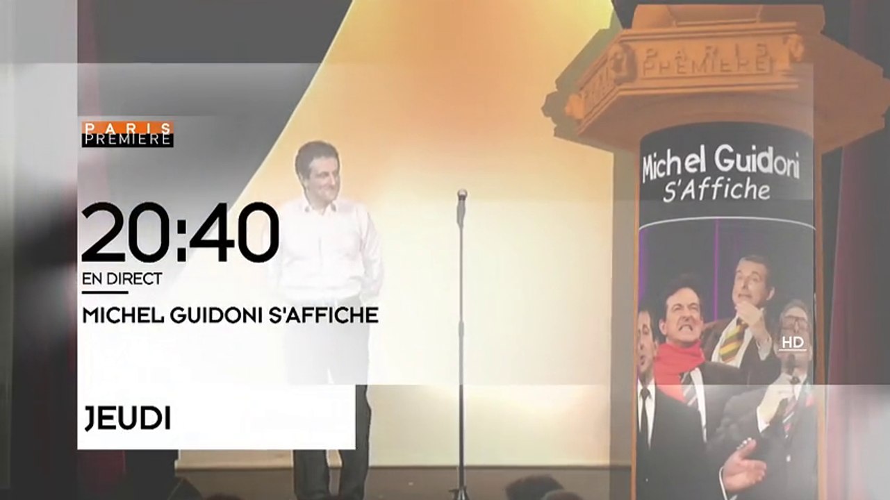 Michel Guidoni s'affiche