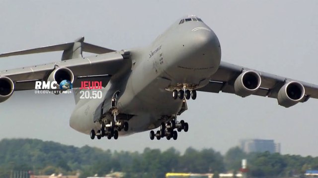 Titans des airs - avion de l'US Air Force - rmc - 06 07 17