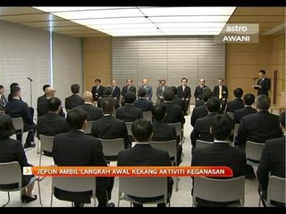 Jepun ambil langkah awal kekang aktiviti keganasan