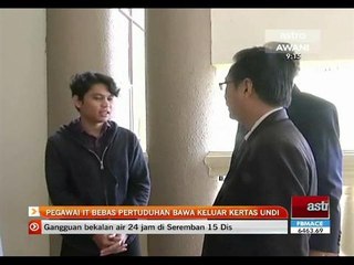 Pegawai IT bebas tuduhan bawa keluar kertas undi