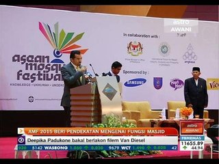 AMF 2015 beri pendekatan mengenai fungsi masjid