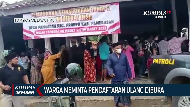 Tahapan Pilkades Ricuh, Warga Acungkan Sajam dan Ancam Panitia