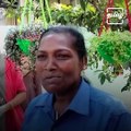 Coconut Tree Climber Sujatha From Kerala Sings Free Folk Songs To House Owners.