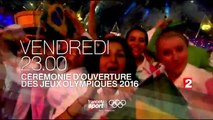 Cérémonie d'ouverture des Jeux olympiques de Rio France 2- 05 08 16