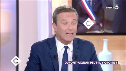 Clash : la séquence gênante de Nicolas Dupont-Aignan dans "C à Vous" (France 5)