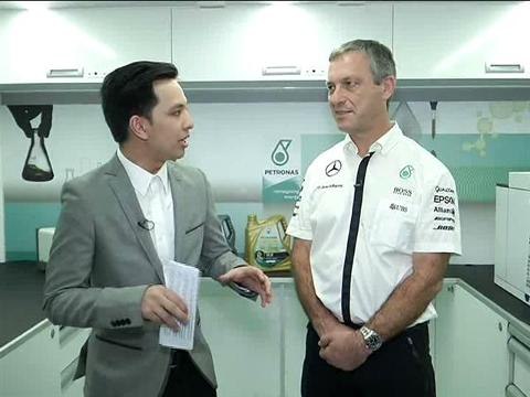 Makmal litar PETRONAS jana formula kemenangan untuk MERCEDES AMG