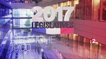 Elections législatives 2017 - 1er tour - France 2 - 11/06/17