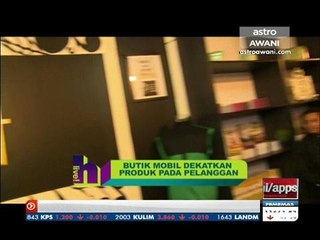 butik mobil dekatkan produk pada pelanggan - imam muda asyraf
