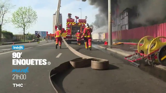 90'enquête - Pompiers de Seine-Saint-Denis les héros du 93 - tmc