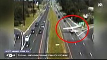 Le zapping du 16/07 : Etats-Unis : Un avion atterrit en catastrophe sur une autoroute !