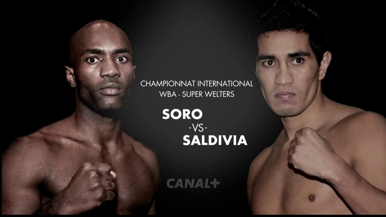 Boxe - Michel Soro (Fra) - Hector David Saldivia (Arg) - Canal + - 30 07 16