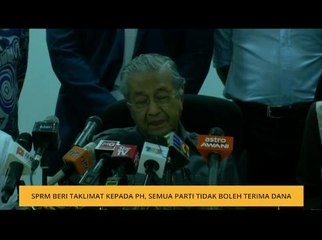 SPRM beri taklimat kepada Majlis Presiden PH