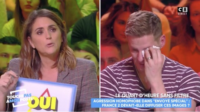 TPMP (C8) : victime d'homophobie, Matthieu Delormeau témoigne en larmes et émeut ses collègues