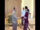 Suu Kyi in Myanmar power transfer talks