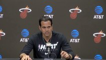 Miami Heat coach Erik Spoelstra on Tyler Herro and Devin Booker