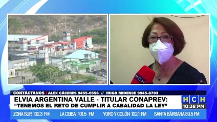 Titular del CONAPREV Elvia Valle: "Tenemos el reto de cumplir a cabalidad la ley"