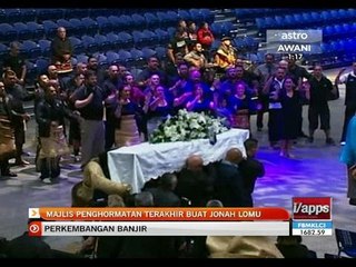 Majlis penghormatan terakhir buat Jonah Lomu