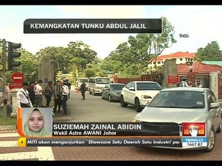 Perkembangan di Istana Johor susulan Kemangkatan Tunku Laksamana Johor