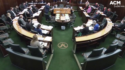 Télécharger la video: Opposition Leadear Rebecca White questions Premier Peter Gutwein on response to victims of child abuse | March 10, 2022 | The Examiner