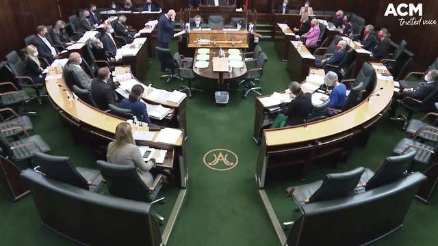 Opposition Leadear Rebecca White questions Premier Peter Gutwein on response to victims of child abuse | March 10, 2022 | The Examiner