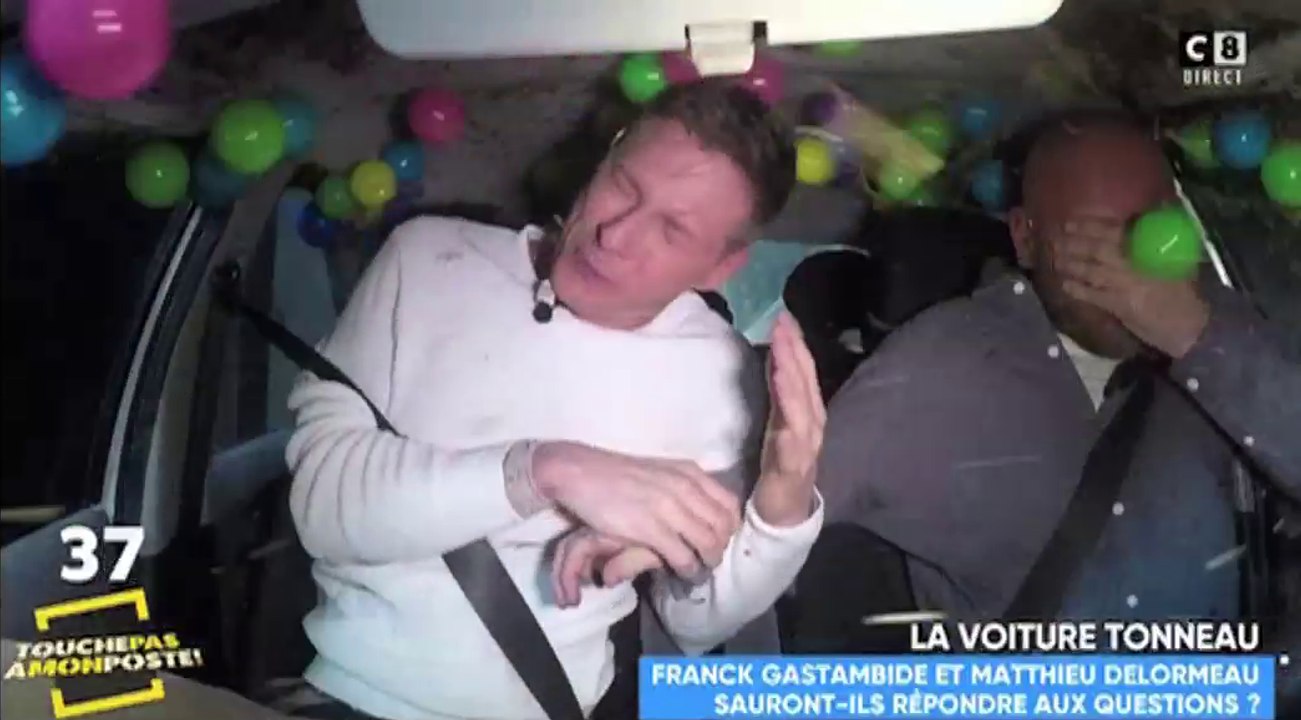 Zapping du 11/04 : Quand Franck Gastambide et Matthieu Delormeau font des tonneaux