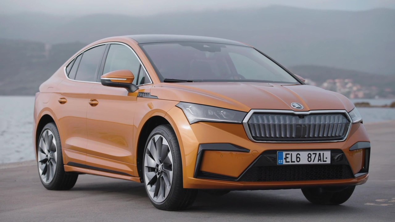 Das neue ŠKODA ENYAQ COUPÉ iV - progressive Linien für sportlich-elegantes Design