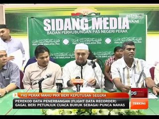 PAS Perak mahu PKR beri keputusan segera