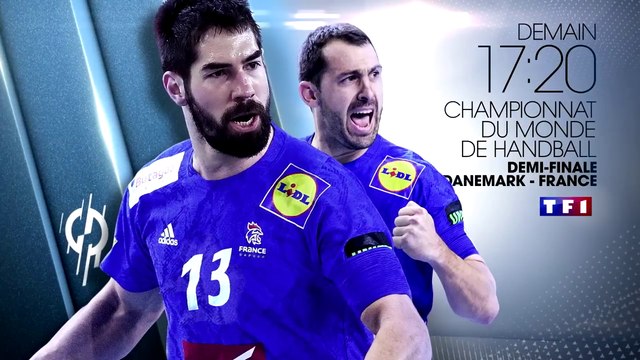Handball : Danemark-France (TF1) La demi-finale des championnats du Monde