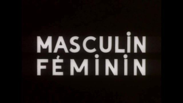 Masculin féminin - VF