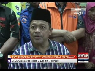 Buat simulasi banjir untuk lancarkan operasi menyelamat