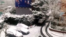 Kar fırtınası başladı! İstanbul’a ‘Turuncu’ uyarı. Uçak seferleri iptal