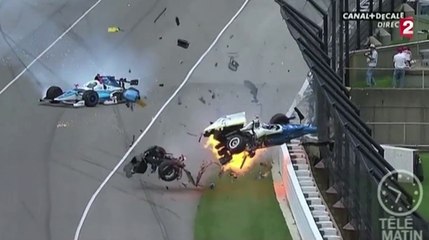 Le zapping du 30/05 : Un spectaculaire accident de Formule 1