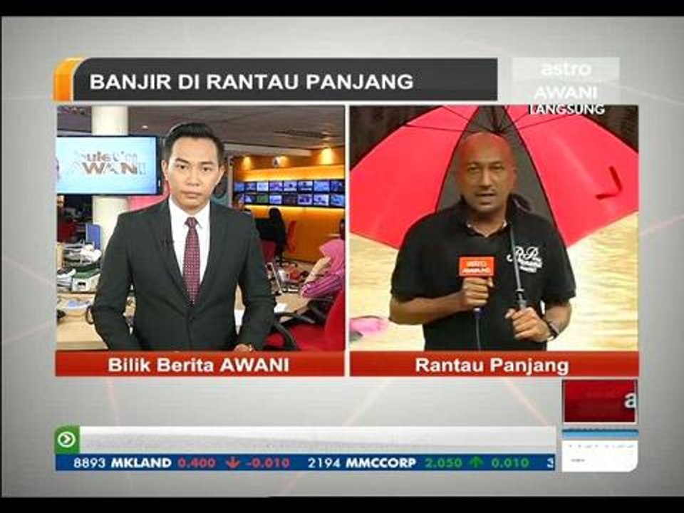 Banjir di Rantau Panjang