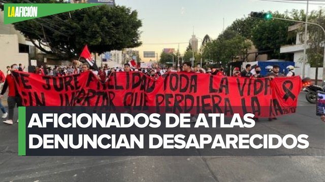 Aficionados de Atlas marchan en Guadalajara contra sanciones al Querétaro; piden justicia