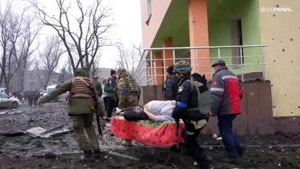 Condamnations unanimes après le bombardement d'un hôpital pour enfants à Marioupol