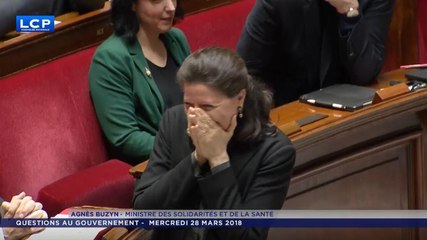 Fou rire à l'Assemblée Nationale le 28 mars 2018