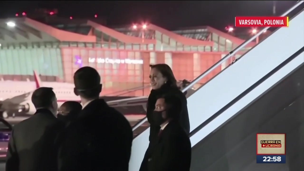 Kamala Harris llegó a Varsovia para darle seguridad a la OTAN ante posibles amenazas de Rusia