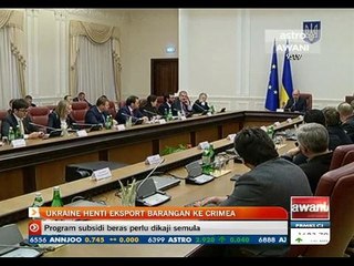 Ukraine henti eksport barangan ke Crimea
