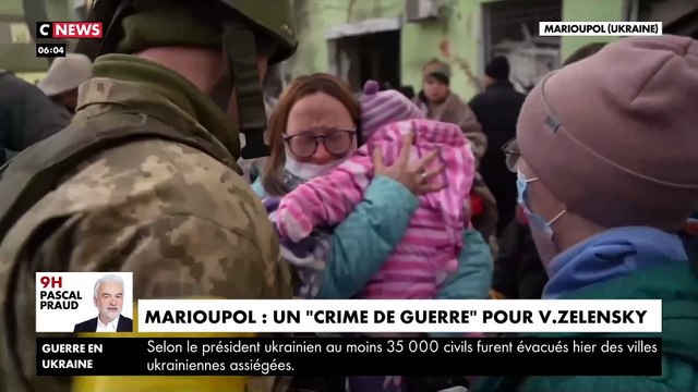 Guerre en Ukraine - Résumé de la journée du 9 mars 2022 avec le bombardement d'un hôpital à Marioupol qui pourrait-être un crime de guerre