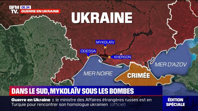 Guerre en Ukraine: dernier verrou avant Odessa, la ville de Mykolaïv bombardée par l'armée russe