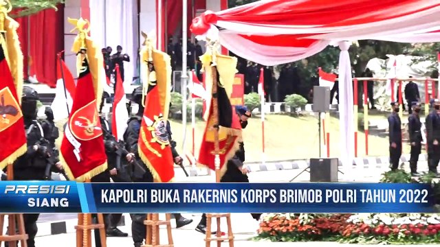 Kapolri Buka Rapat Kerja Teknis Korps Brimob Polri Tahun 2022