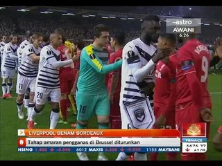 Liga Europa: Liverpool benam Bordeaux
