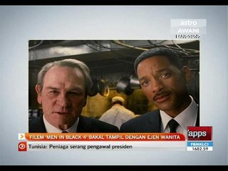 Filem 'Men In Black 4' bakal tampil dengan ejen wanita